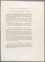 KG 14537
<br/>
Titelblad en beschrijvende tekst bij bundel reproductiegrafiek
<br/>
<em>Imprimerie Royale</em>